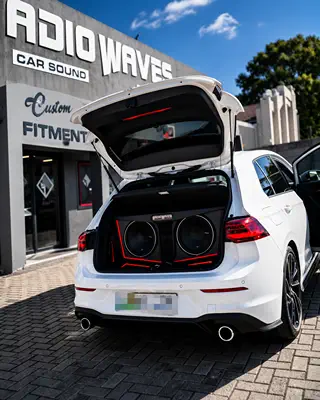 Radio Waves custom car audio build