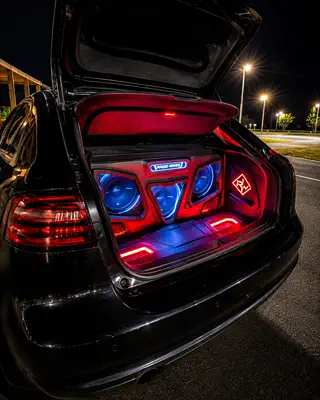 Radio Waves custom car audio build
