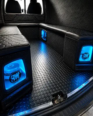Radio Waves custom car audio build