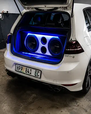 Radio Waves custom car audio build