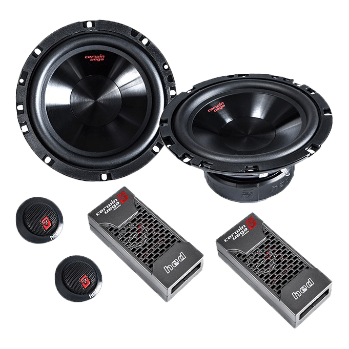 HED Series 5.25" 2-Way Component Speakers