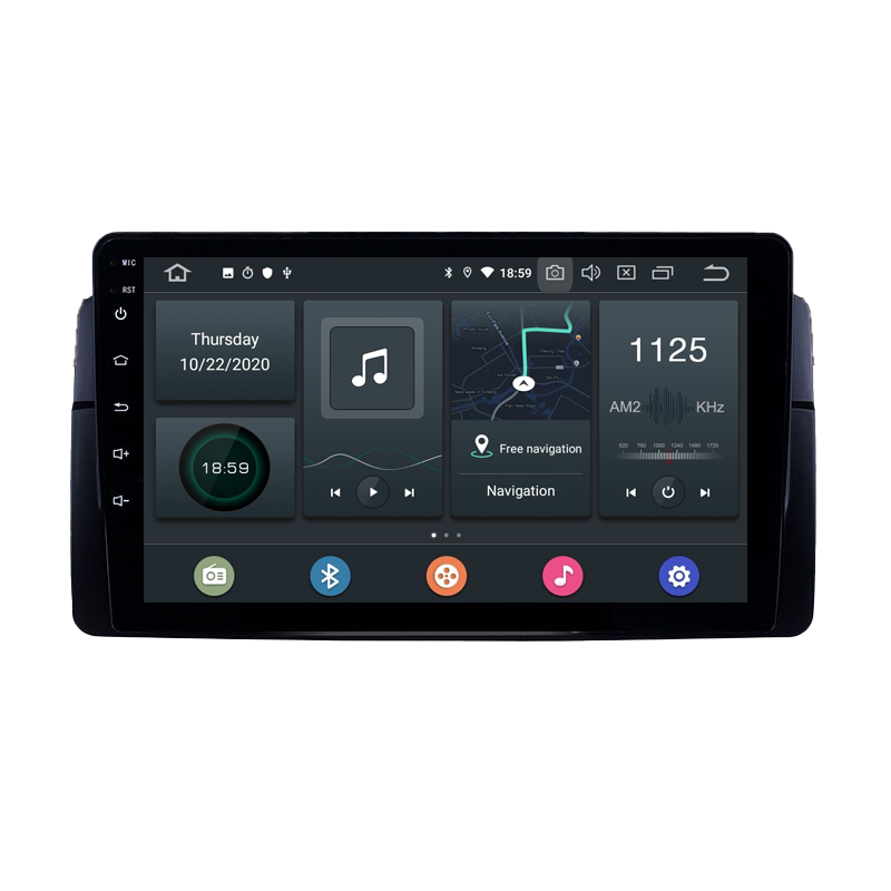 BMW 3 Series E46 2001 to 2005 Android Radio V2